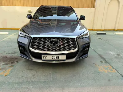 Infiniti QX55 2024 ESSENTIAL | Full Option | Perfect Condition | GCC | Grey