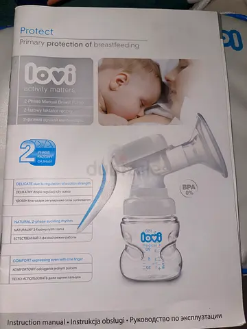 Lovi Breastpump electric and manual