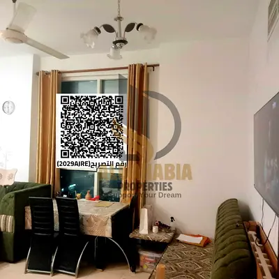 🏡 للبيع – شقة غرفتين وصالة في أبراج سيتي تاور بإطلالة كاملة على الشارقة