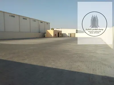 للإيجار أرض صناعية مميزة في الصناعية 18 الشارقة 40,000 قدم² على شارع رئيسي موقع استراتيجي