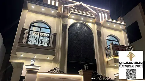 Luxury villa for sale in Al Helio 2 five master bedrooms with roof spacious layout price includes registration fees