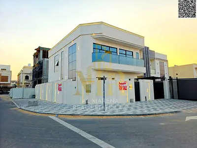 Luxury corner villa in Al Bahia – two floors and a roof with spacious areas and all-inclusive price