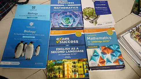 My Cambridge IGCSE  AS/A-Level Textbook Bundle — Maths, Biology, English