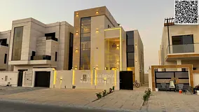 Villa for sale in Al Helio 2 – Distinctive modern design featuring 5 spacious bedrooms and high-en