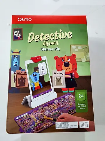 Osmo Detective Agency Starter Kit for iPad — my kids educational game (Ages 5-12)