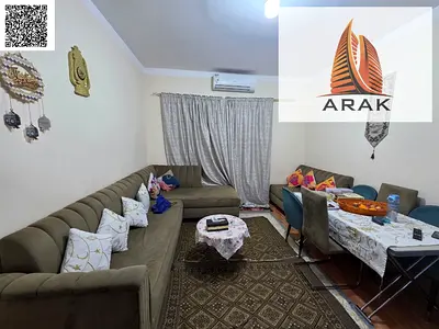 🏡 للإيجار الشهري – غرفتين وصالة مفروشة في الروضة 1  فرصة مميزة جداً للسكن في منطقة الروضة 1، واحدة من أفضل المناطق الحيوية في عجمان، شقة مفروشة بالكا