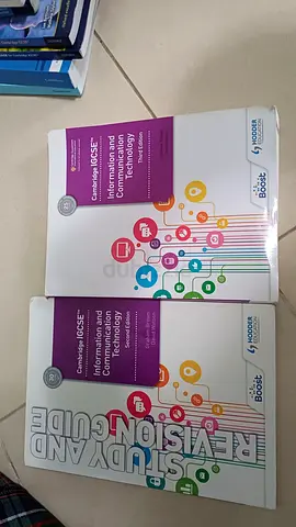 Cambridge IGCSE Information  Communication Technology textbook + Study/Revision Guide (Hodder)