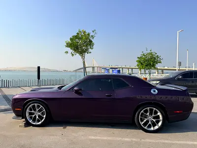 Dodge Challenger Purple Color