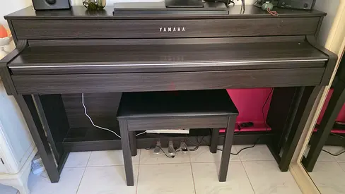 Yamaha Digital Piano with Bench