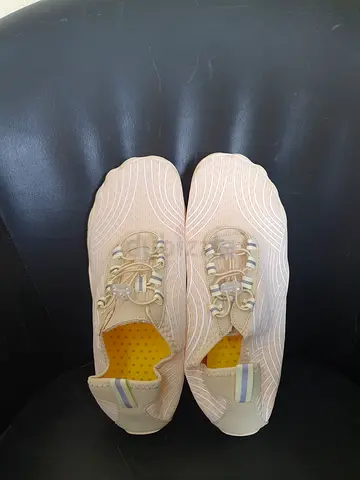 Beige slip-on womens casual shoes