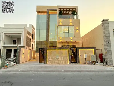 One of the most luxurious villas in Ajman for sale in a prime location, including registration and ownership fees | Bank financing available with flex