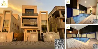 One of the most luxurious villas in Ajman for sale in a prime location, including registration and o