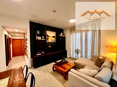 { Vacant on transfer } 2 Bedroom Apartment | Sherena Residence Majan | Balcony