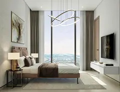 Semi Furnished 1BR Apartment | Sobha Solis Tower A | Panoramic Skyline &amp; Marina Views