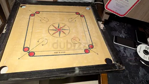 Used Wooden Carrom Board (Standard Size)