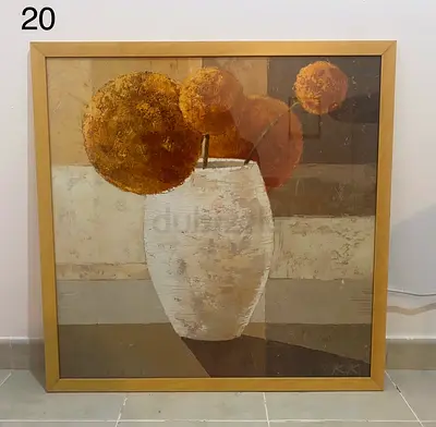 Large floral picture