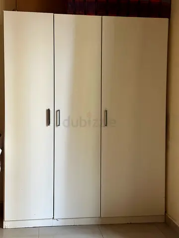 IKEA Stylish White Storage Cabinet