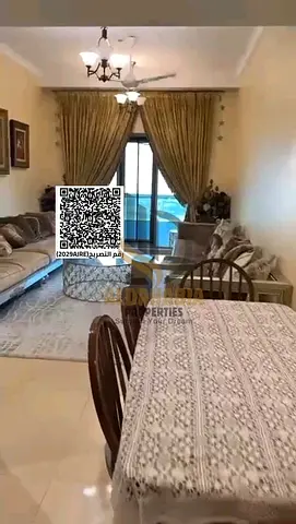 🏡 فرصة مميزة للبيع – شقة غرفتين وصالة في كونكر تاور، عجمان