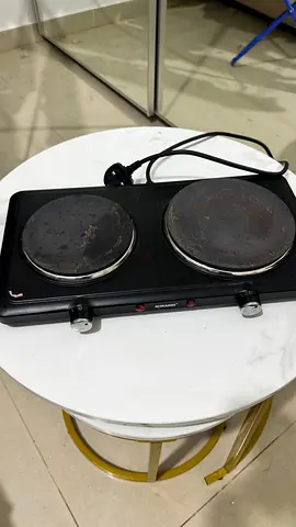 I’m selling a used double electric hot plate