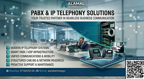 PABX  IP Telephony Solutions by Alamal Technologies