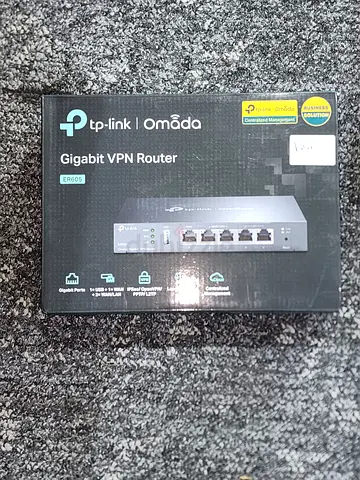 TP-Link Omada ER605 Gigabit VPN Router — Boxed