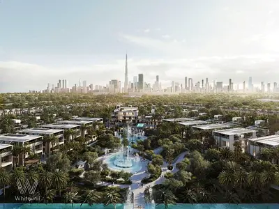 شقة بغرفتي نوم | MAG Park | إطلالات متعددة على المسبح والمنتزه | تصميمات داخلية مفروشة