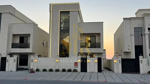 Registration fees included, near Sheikh Mohammed Bin Zayed Road - Freehold for life for all nationalities Villa for sale in Ajman, ready to move in,