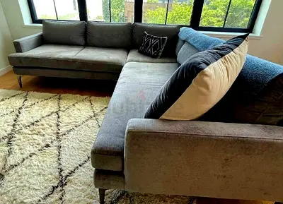 West elm Corner andes sofa