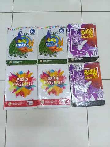 Grade 6 CBSE Syllabus Tamil Text books for Sale