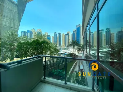 marina views , next to metro station and mall , low floor