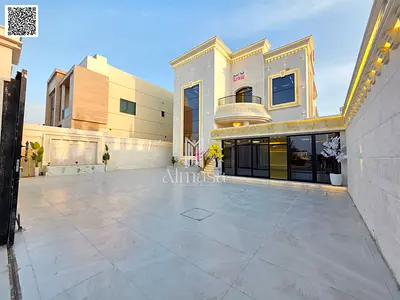 فرصه ذهبية لامتلاك فيلا سكنى تجارى طابقين مع روف وحوش كبير تصميم كلاسيك تشطيب سوبر ديلوكس شامل الماء والكهرباء والمكيفات جاهزه للسكن مباشرة تملك حر