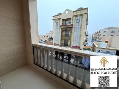 استوديو للإيجار في العالية بعجمان بمطبخ منفصل وبلكونة وتكييف مركزي جديد أول ساكن مساحات واسعة موقع مميز بجانب شارع محمد بن زايد