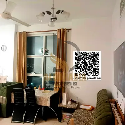 🏡 للبيع – شقة غرفتين وصالة في أبراج سيتي تاور بإطلالة كاملة على الشارقة