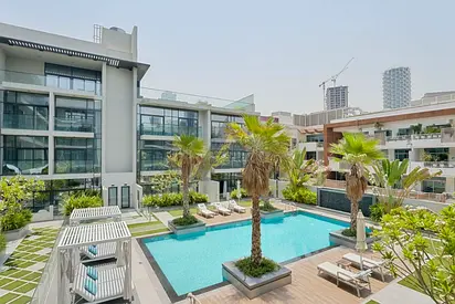 Furnished 1 BHK | Pool View | Vacant