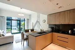 Furnished 1 BHK | Pool View | Vacant