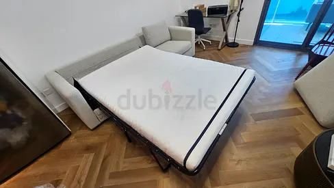 Ikea vimle 3 seater sofa bed with mattress