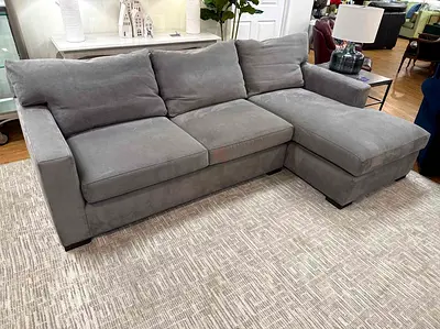 Cratebarrel L-Shaped sectional sofa