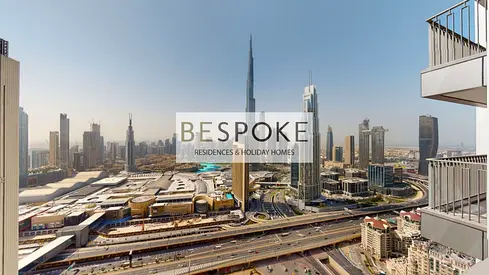 Furnished 3BR + Maid | High Floor with Burj & Fountain Views | Downtown Views II