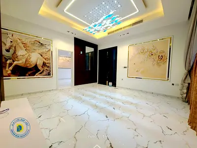 AL Bahia, Modern villa 7BR, roof terrace, including registration fees, electricity, and water, Super deluxe finishing