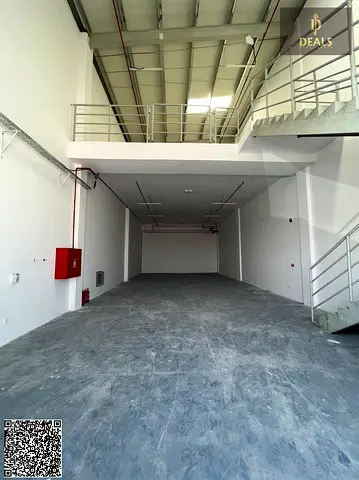 Brand New Warehouse with Mezzanine | 3,250 Sqft | Prime Industrial Location – Al Jurf 2, Ajman