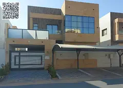 Fully furnished five master bedroom villa is available for rent in al yasmeen Ajman