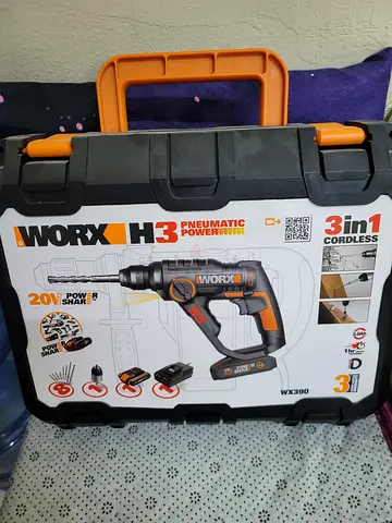Worx h3 hammer drill cordless