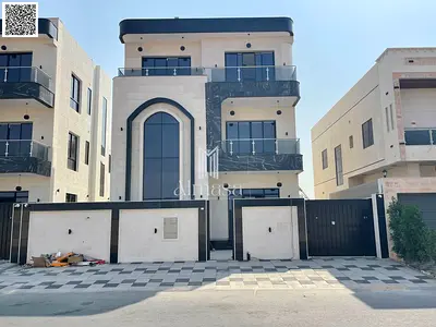 Luxury 5BR Villa in Al Bahia with Rooftop Open View Design