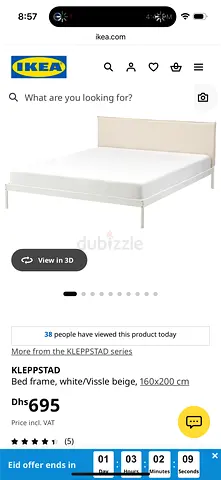 IKEA bed for sale