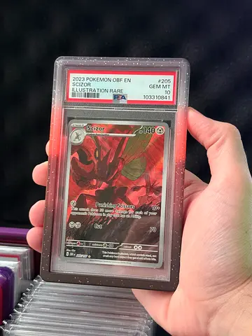 Pokemon Scizor obsidian flames PSA 10
