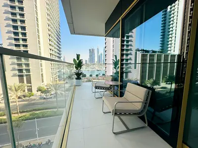 FULLY FURNISHED|1 BHK APARTMENT | GRAND BLEU TOWER 2