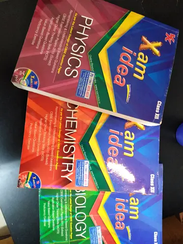 Set of 3 Xam Idea Class XII Textbooks — Physics, Chemistry, Biology