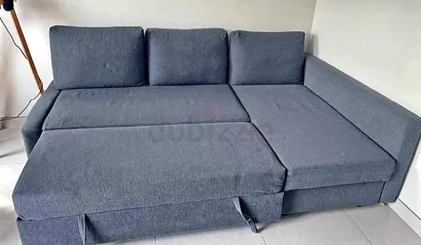 Comfortable Gray Sleeper Sofa