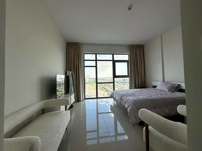 Luxury and Lavish Full Furnished Studio With Gym Pool Kids Play Area and Covered Parking Just in 43k