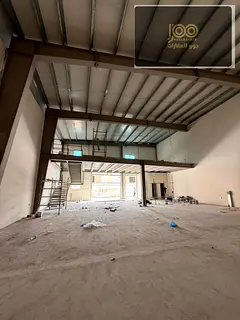 Warehouse Advertisement (English) Spacious warehouse available for annual rent in Ajman Industrial A